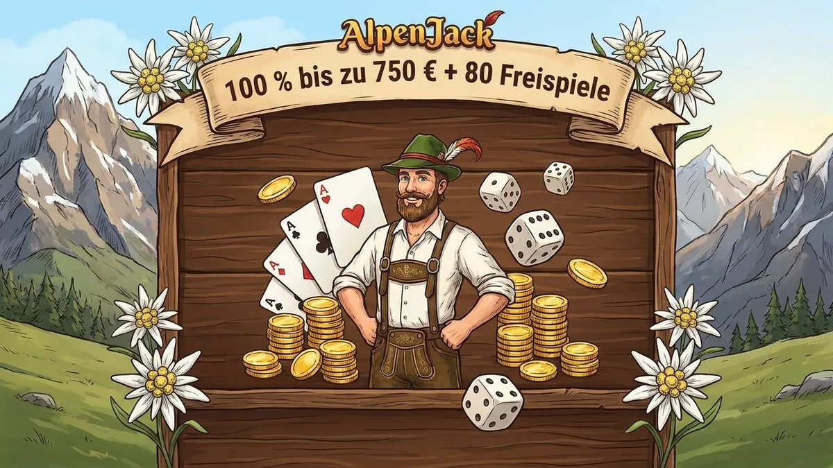 AlpenJack Live Casino Bonus
